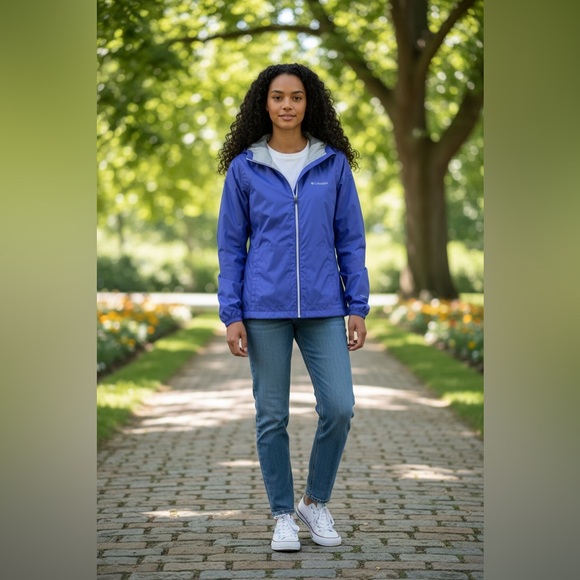Columbia Jackets & Blazers - Columbia Royal Blue Outdoor Jacket L